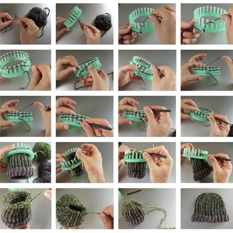 Circular Knitter Knitting Loom - Pom Pom Maker Tool ulasan dan harga