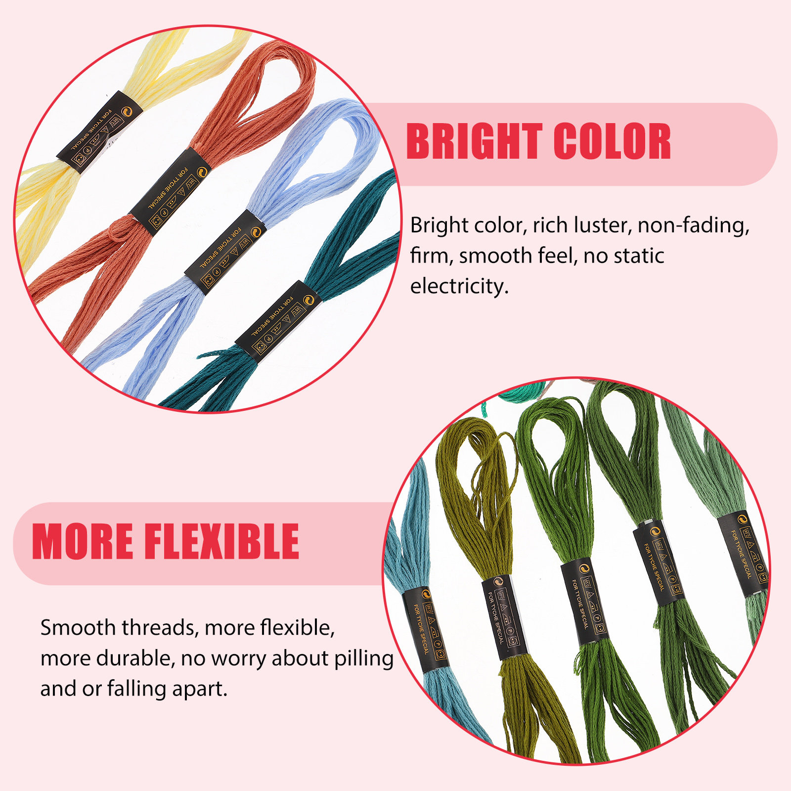 100pcs Embroidery Thread Cross - Embroidery Craft ulasan dan harga