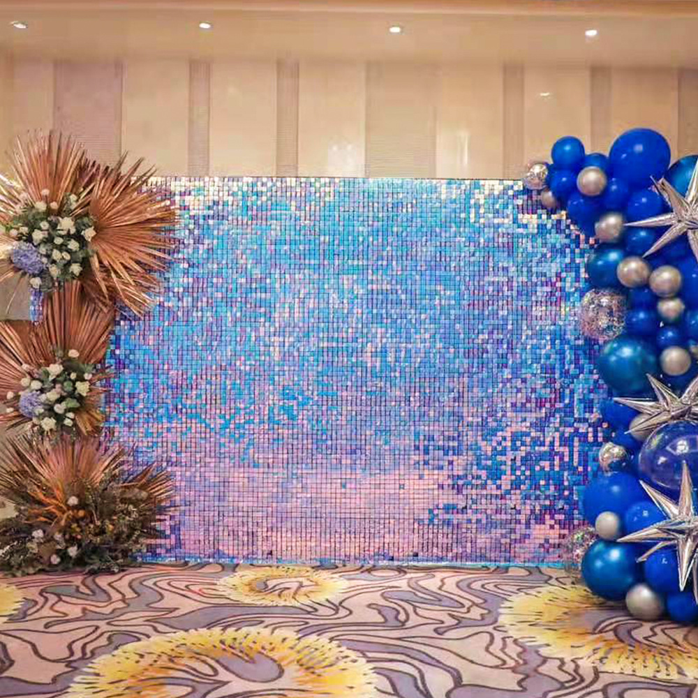 Party Backdrop Decorations Seq - Sequin Fabric Panel ulasan dan harga