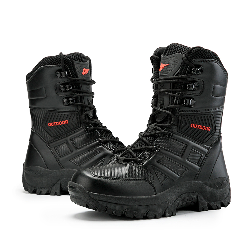actical Military Boots Large S - Guipure Lace Panel ulasan dan harga