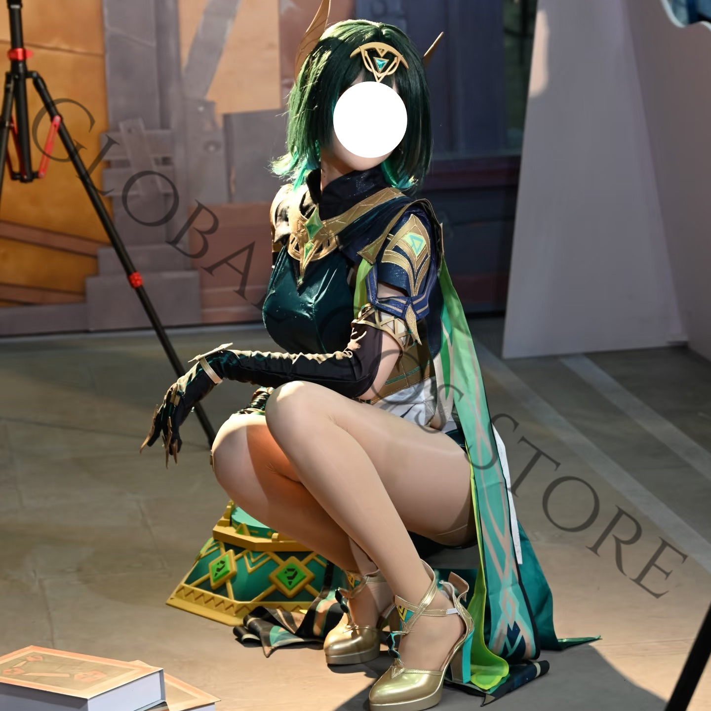 Nefer Cosplay Costume Full Set - Embellish Knit ulasan dan harga
