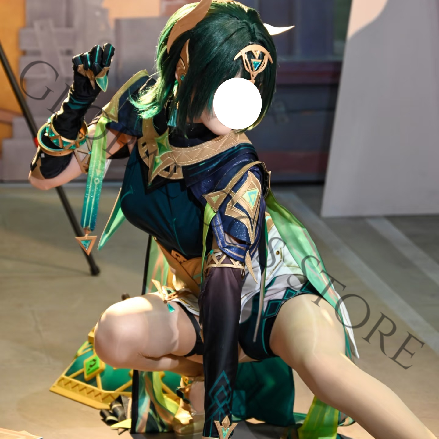 Nefer Cosplay Costume Full Set - Embellish Knit ulasan dan harga