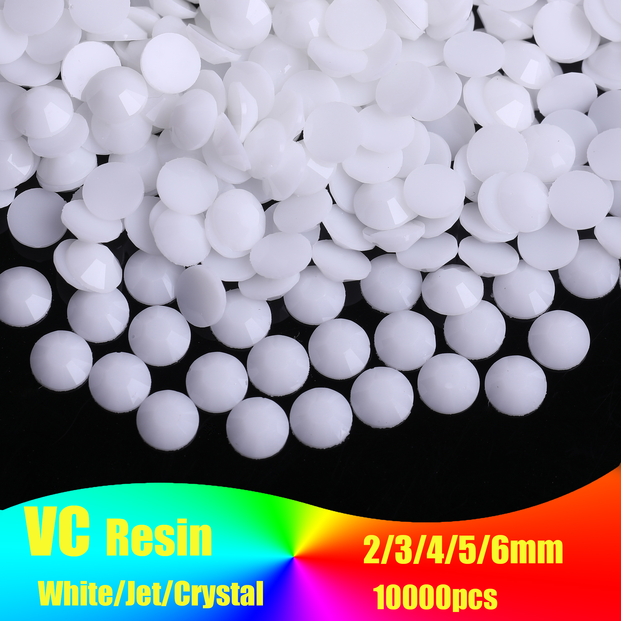 Resin White Jelly Rhinestones  - Embellishment Glue Craft ulasan dan harga
