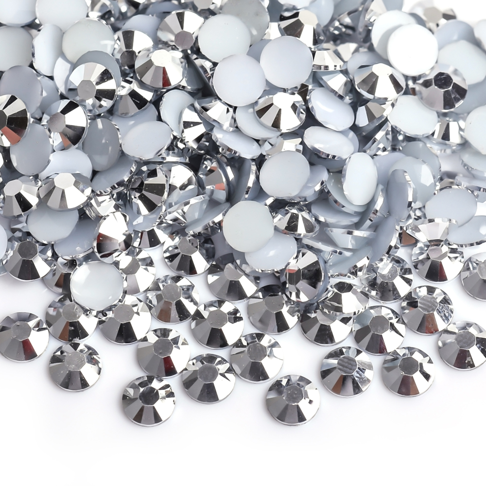Resin White Jelly Rhinestones  - Embellishment Glue Craft ulasan dan harga