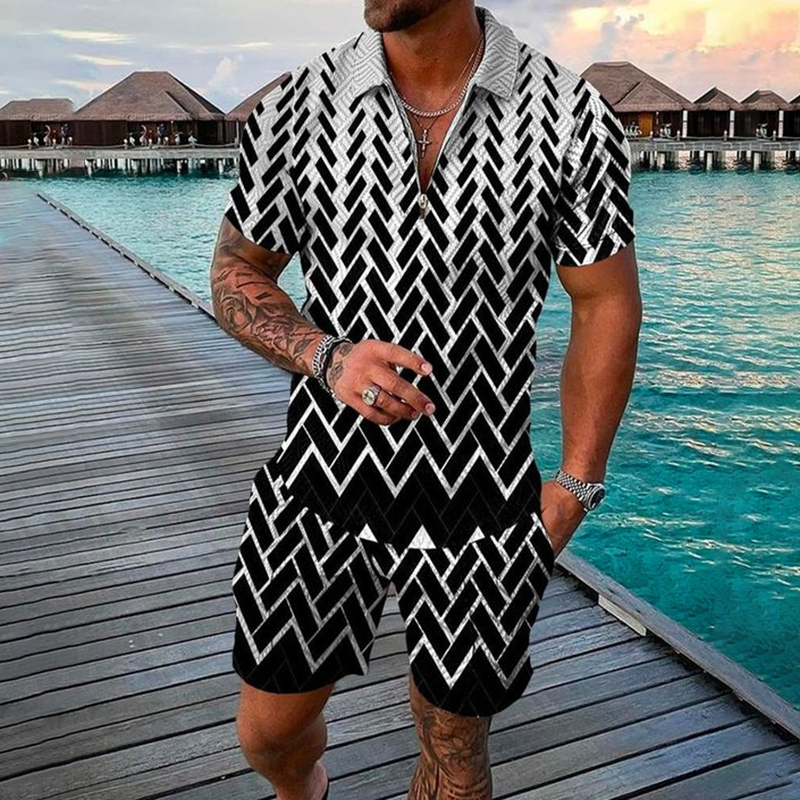 3D Print Nationality Style Men - Embellish Knit ulasan dan harga