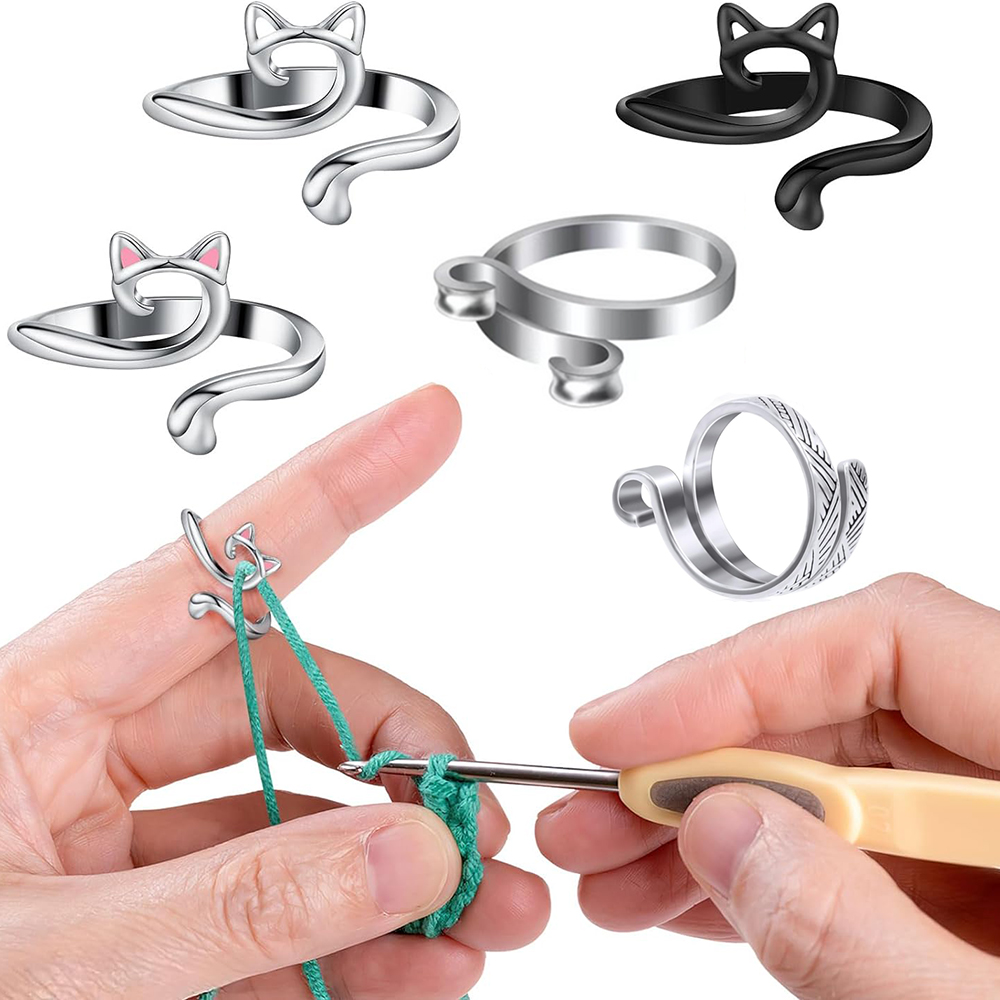 2pcs Adjustable Knitting Croch - Pom Pom Maker Tool ulasan dan harga