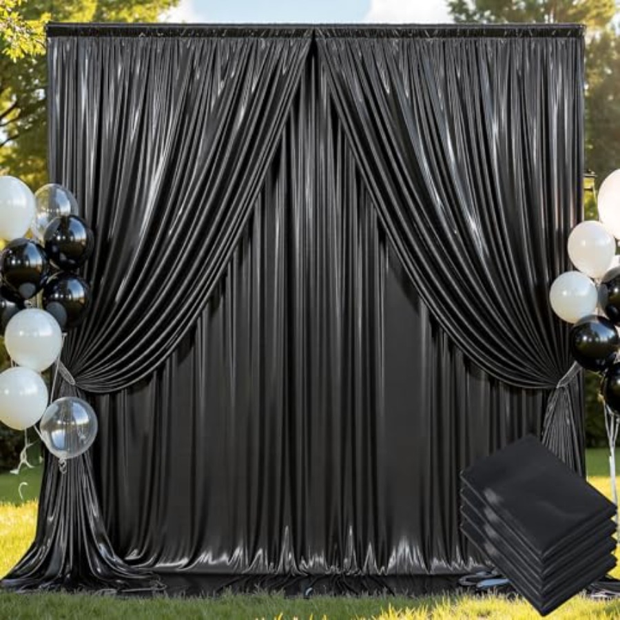 Party backdrop curtain: wrinkl - Sequin Fabric Panel ulasan dan harga