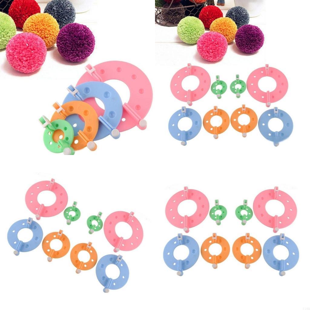 F19B Fluff Balls Bobble Weaver - Pom Pom Maker Tool ulasan dan harga