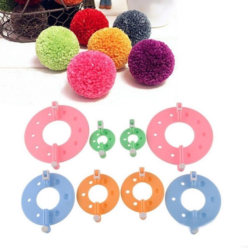 F19B Fluff Balls Bobble Weaver - Pom Pom Maker Tool ulasan dan harga
