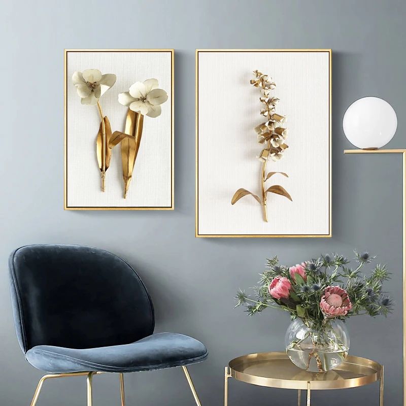 Nordic Golden Plant Leaves and - Embroidery Embellishments ulasan dan harga