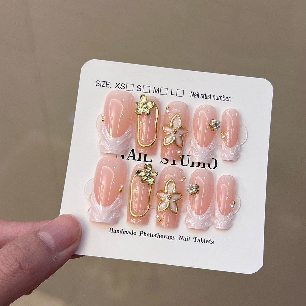 10Pcs/Set Handmade Medium-size - Embroidery Embellishments ulasan dan harga
