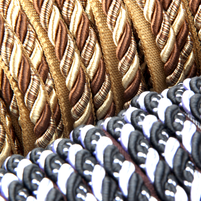 10M Twisted Lip Cord Trim Basi - Cord Trim Twisted ulasan dan harga
