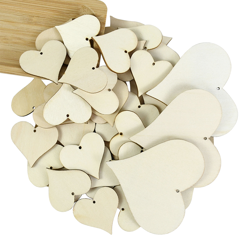 10-100pcs Unfinished Blank Woo - Embellish Craft ulasan dan harga