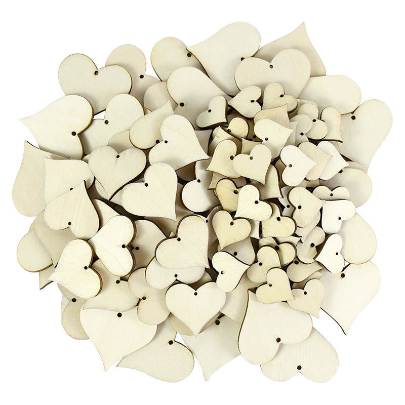 10-100pcs Unfinished Blank Woo - Embellish Craft ulasan dan harga