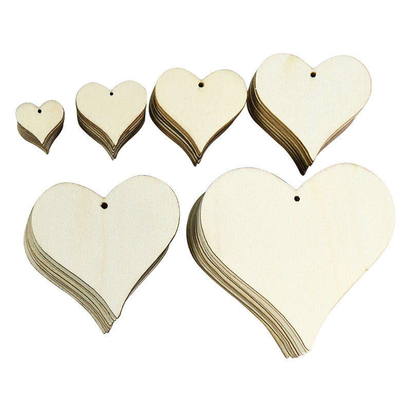 10-100pcs Unfinished Blank Woo - Embellish Craft ulasan dan harga