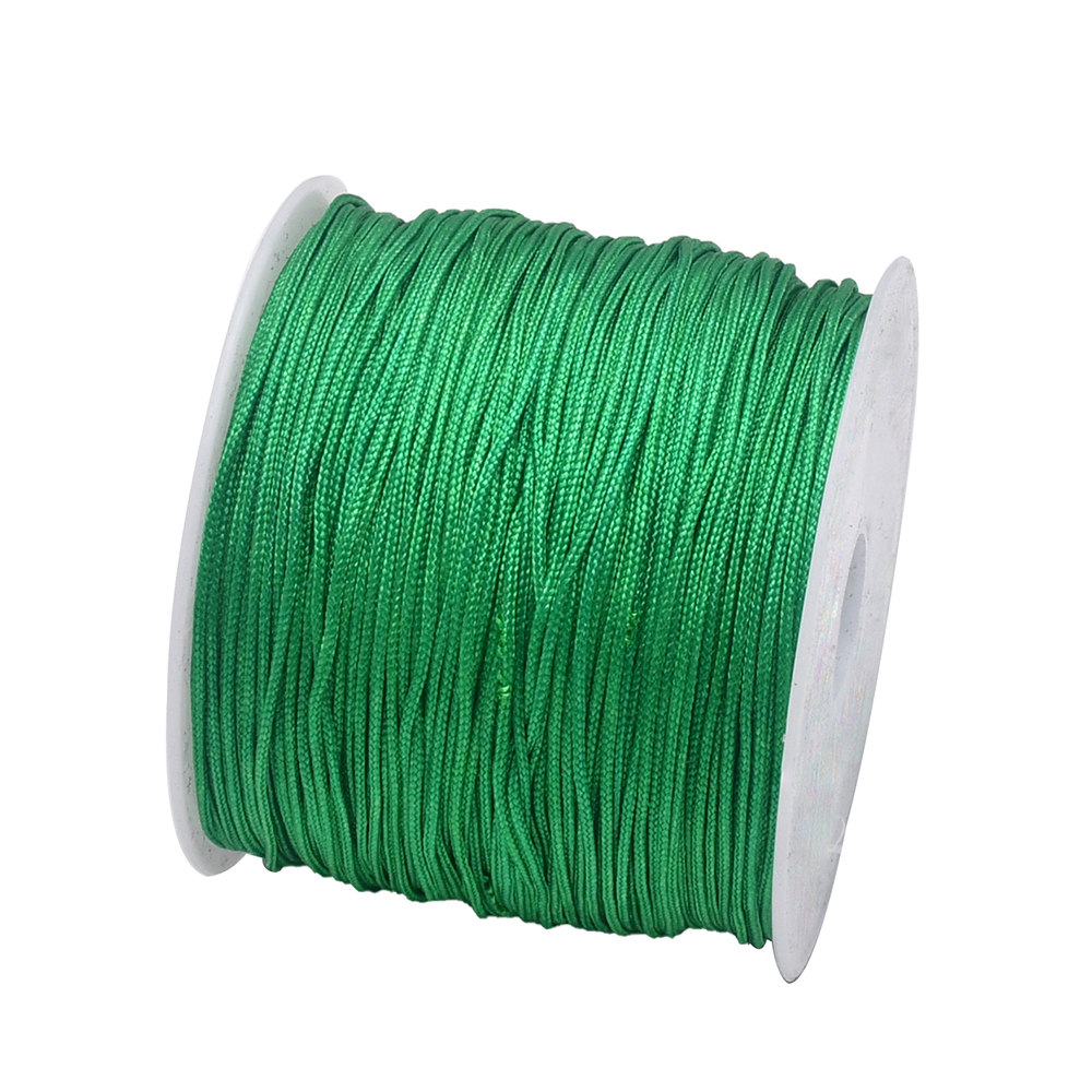 50Yds 0.8mm Crafts Nylon Cord  - Beaded Trim Fringe ulasan dan harga