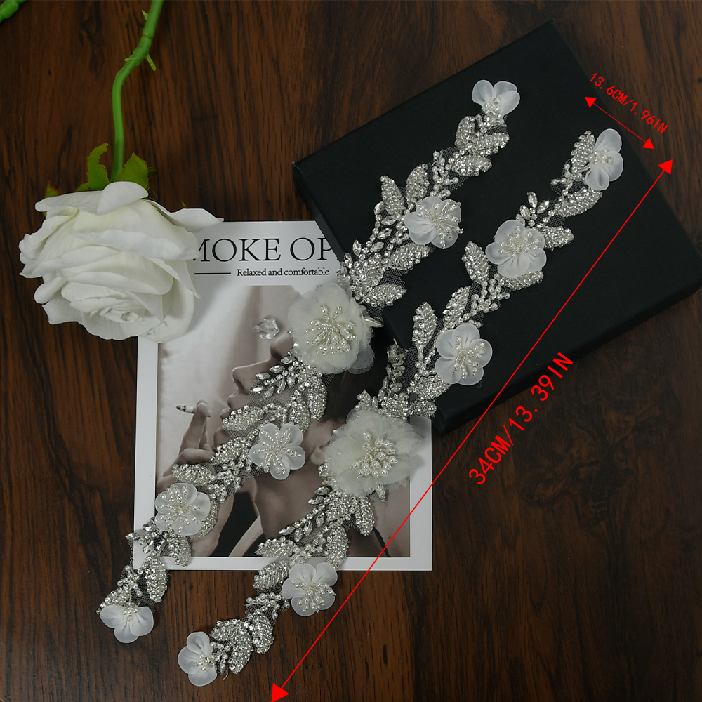 TOPQUEEN Funny Manual DIY Flow - Applique Patch Flower ulasan dan harga