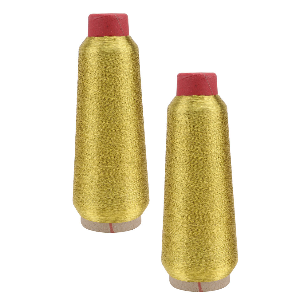 2 Rolls Metallic Golden Glitte - Embroidery Craft ulasan dan harga