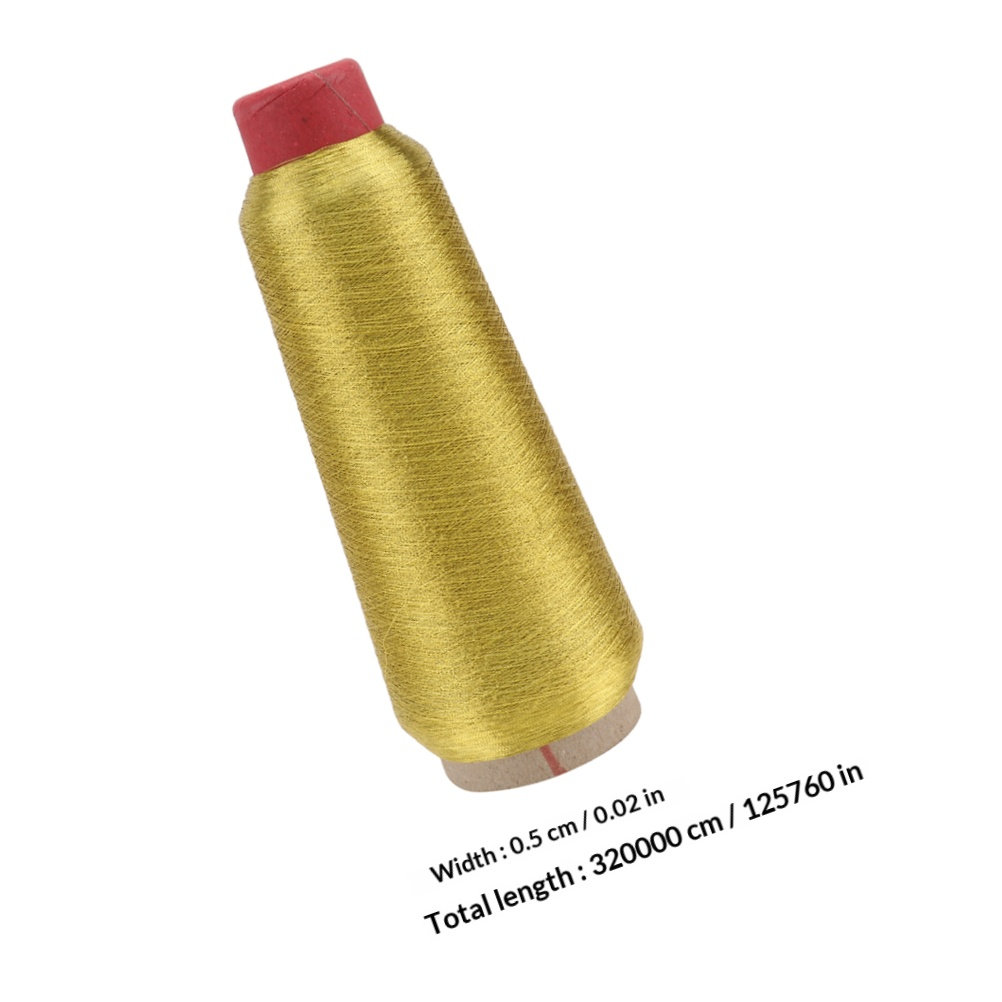 2 Rolls Metallic Golden Glitte - Embroidery Craft ulasan dan harga