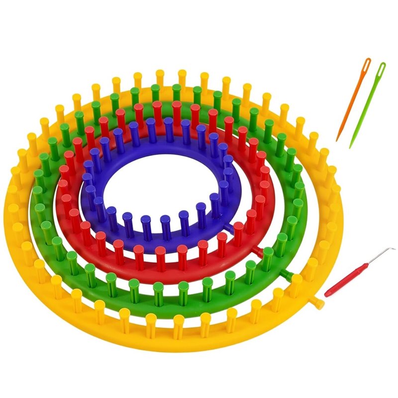 Round Knitting Loom For Hats S - Pom Pom Maker Tool ulasan dan harga