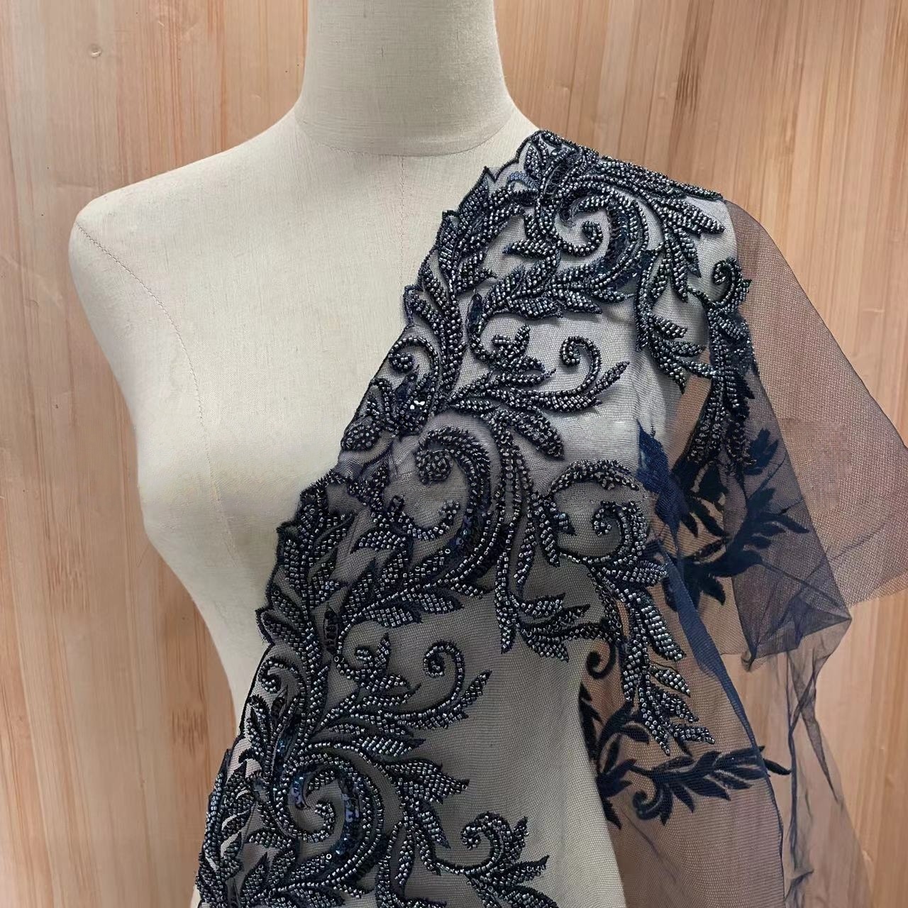 Beaded Embroidery Lace Trim wi - Beaded Trim Fringe ulasan dan harga