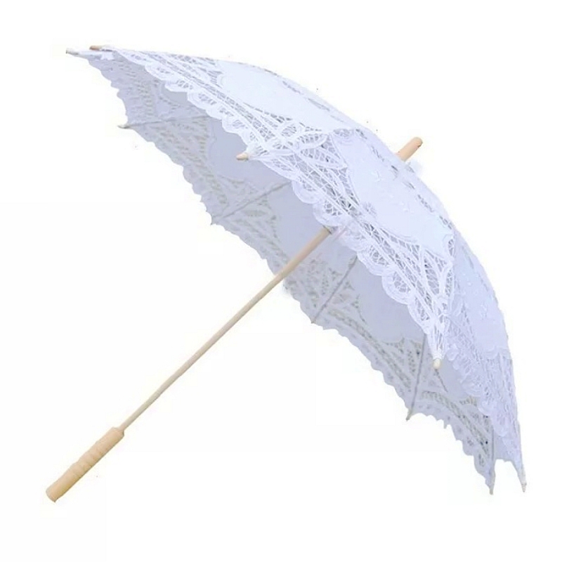 New Vintage Lace Umbrella Hand - Embroidery Embellishments ulasan dan harga