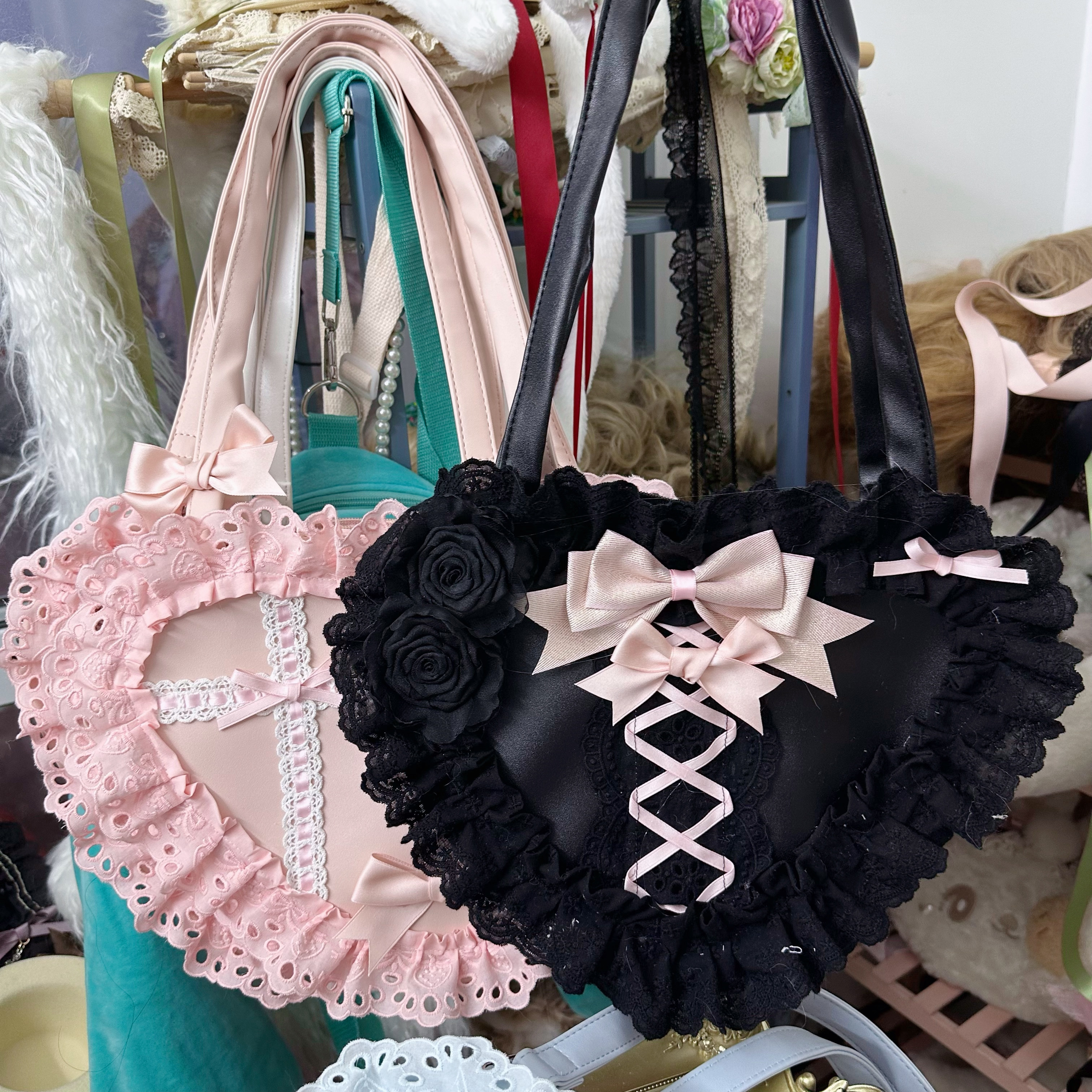 Japanese Daily Out Dating Loli - Lace Ribbon Trim ulasan dan harga