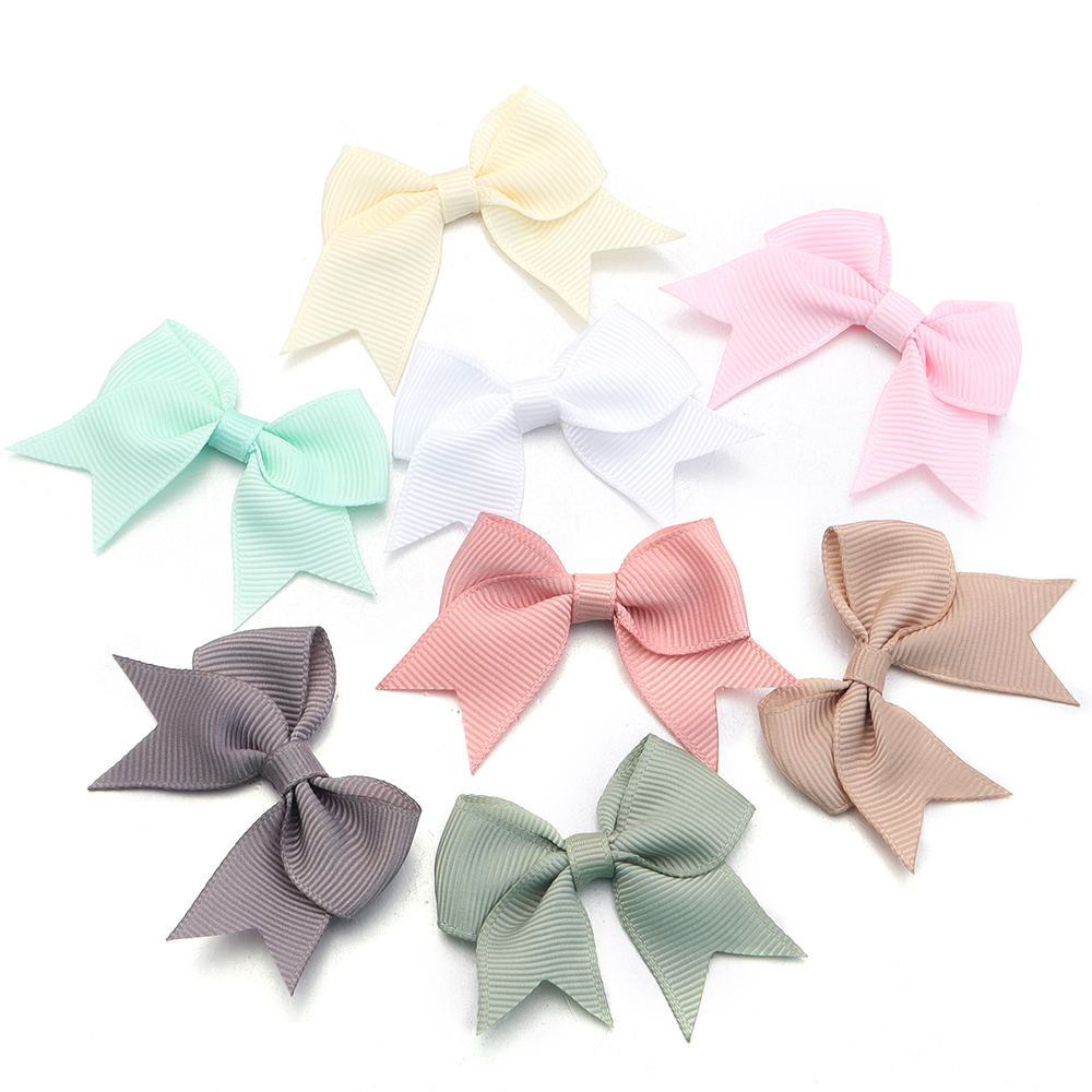 20Pcs 4x6cm Satin Ribbon Bowkn - Embellishment Crafts ulasan dan harga