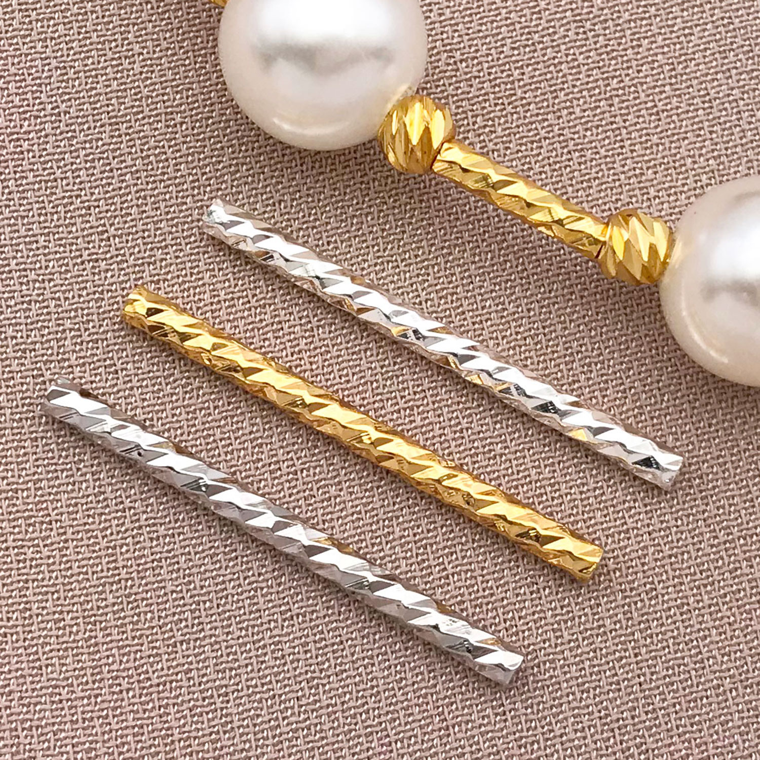 20pcs 18K Copper Plated True G - Embroidery Embellishments ulasan dan harga