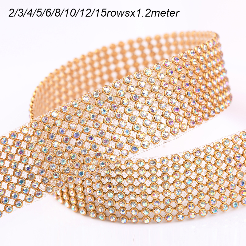 10rows Clear Crystal AB Rhines - Hotfix Rhinestone Sheet ulasan dan harga