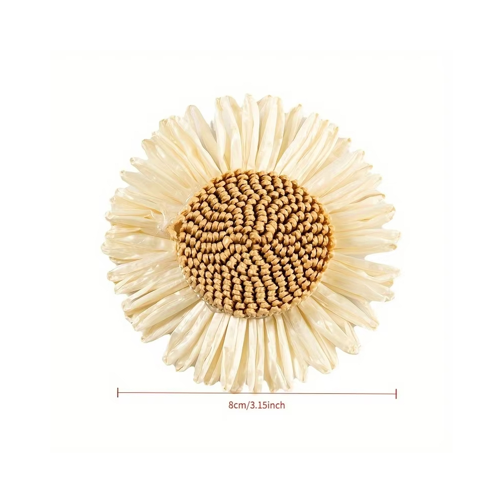 5/10/20pcs Sunflower & Daisy C - Craft Embellishments ulasan dan harga