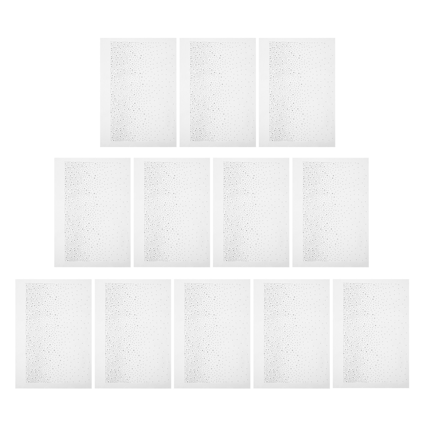 12 Sheets Rhinestone Applique  - Hotfix Rhinestone Sheet ulasan dan harga