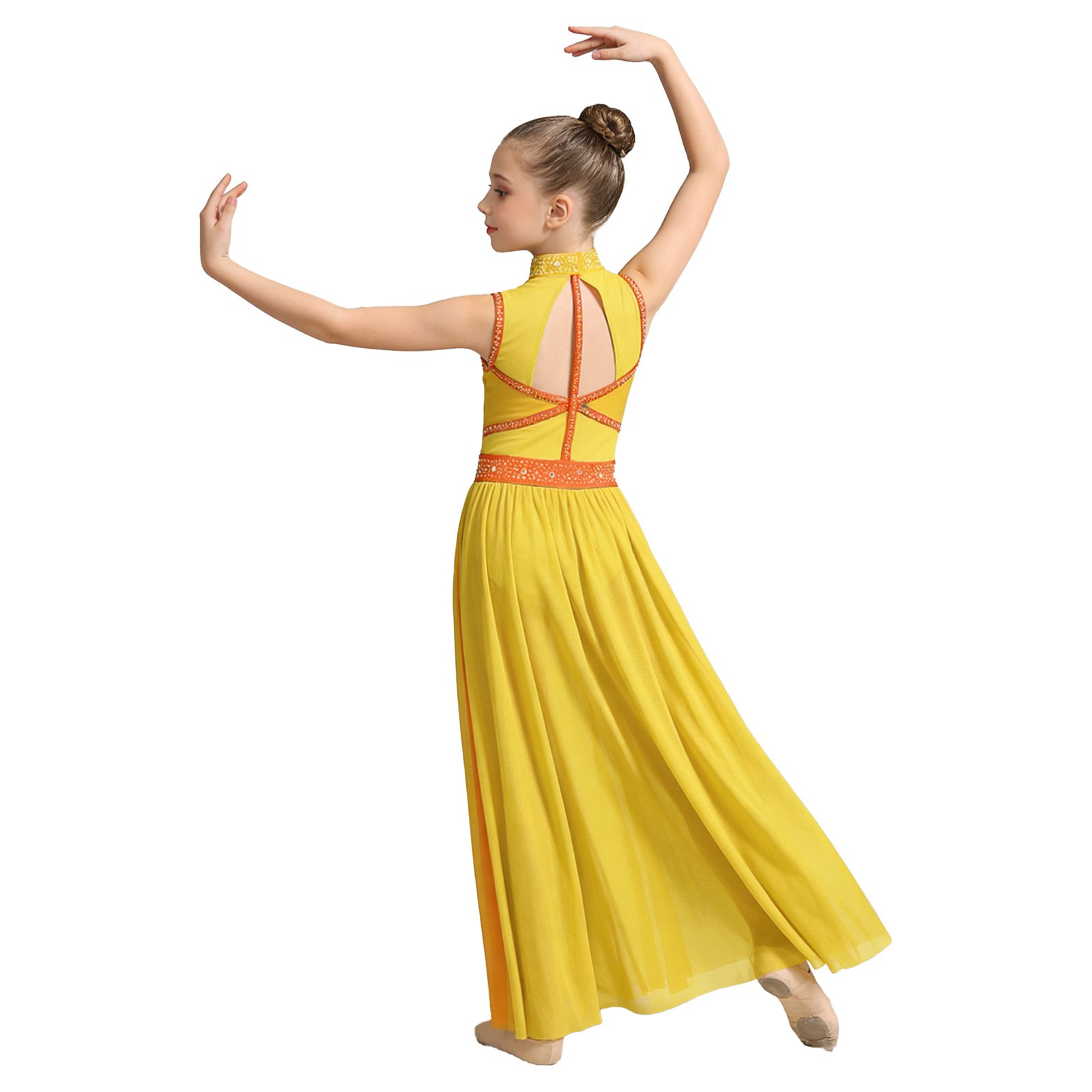 Kids Girls Modern Lyrical Danc - Rhinestone Banding Trim ulasan dan harga