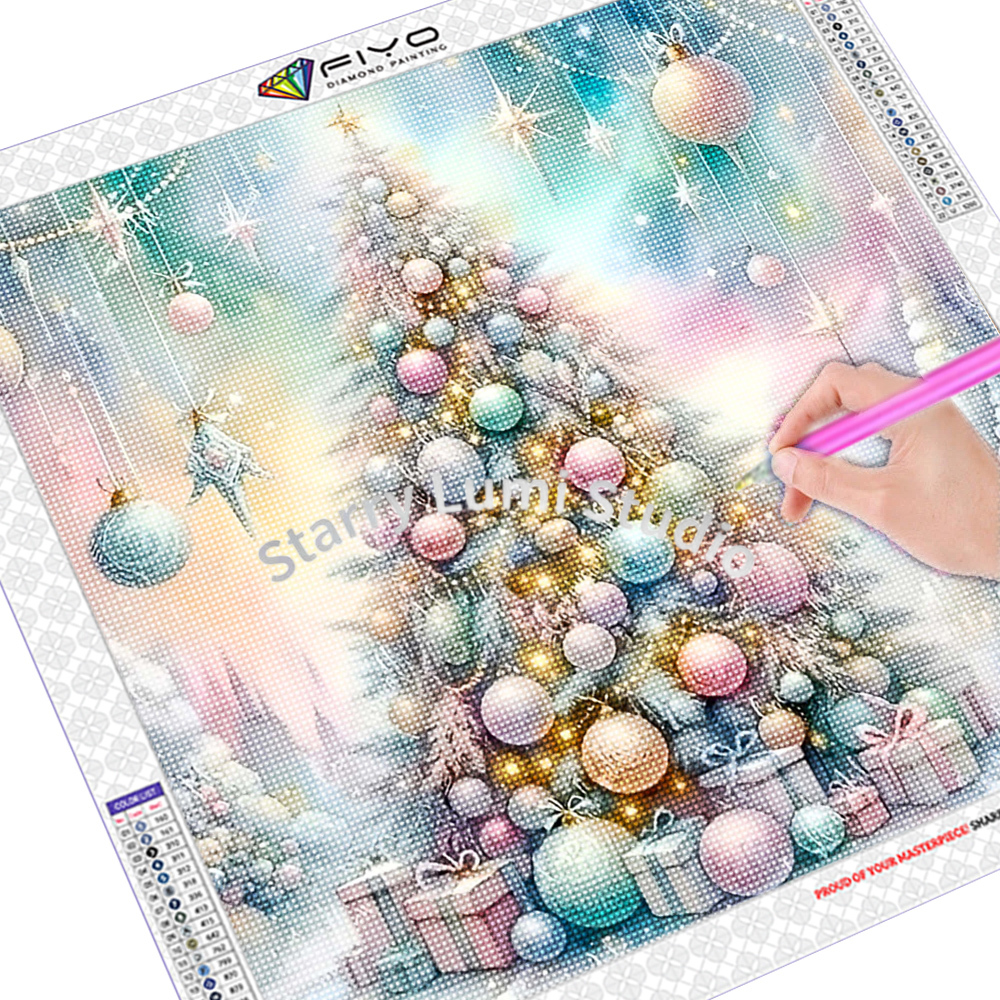 Diamond Painting Kit Christmas - Embroidery Embellishments ulasan dan harga