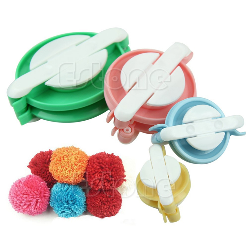 Pompon Set Appareil Bommel Pom - Pom Pom Maker Tool ulasan dan harga