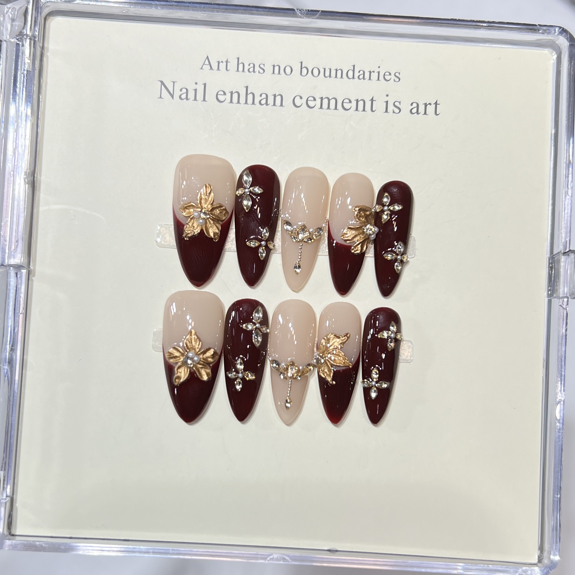 10Pcs Handmade Elegant French  - Embroidery Embellishments ulasan dan harga