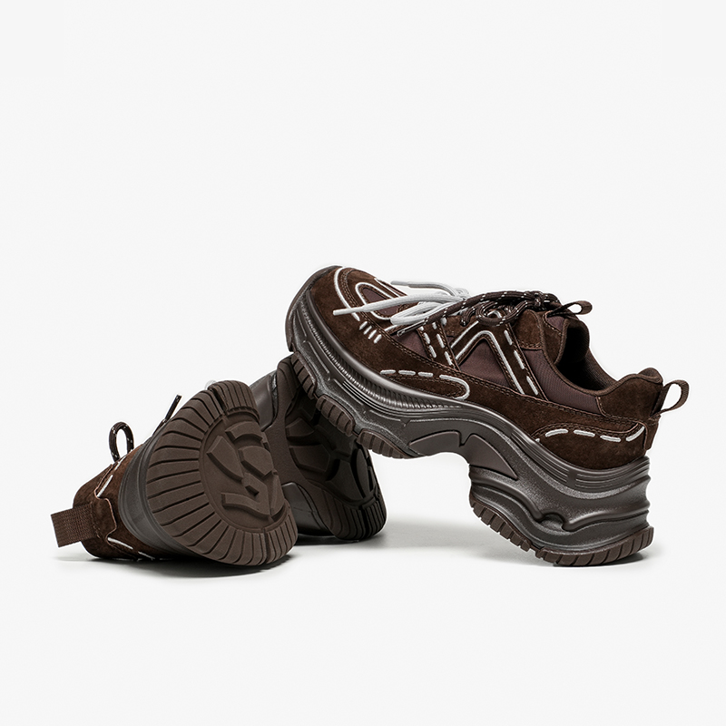 BBEAUTODAY Chunky Sneakers Wom - Guipure Lace Panel ulasan dan harga