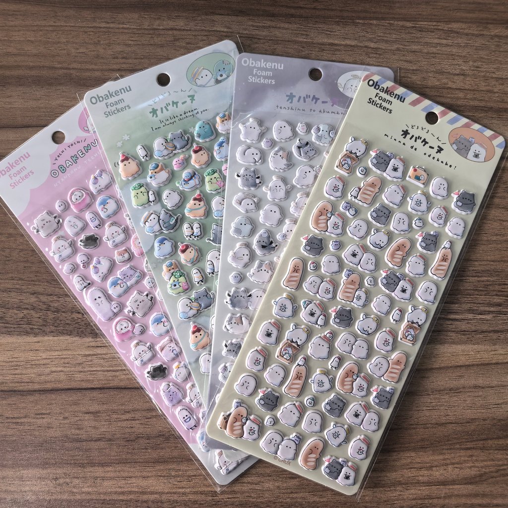 4 Pcs 3D Authentic Cute Little - Craft Embellishment World ulasan dan harga