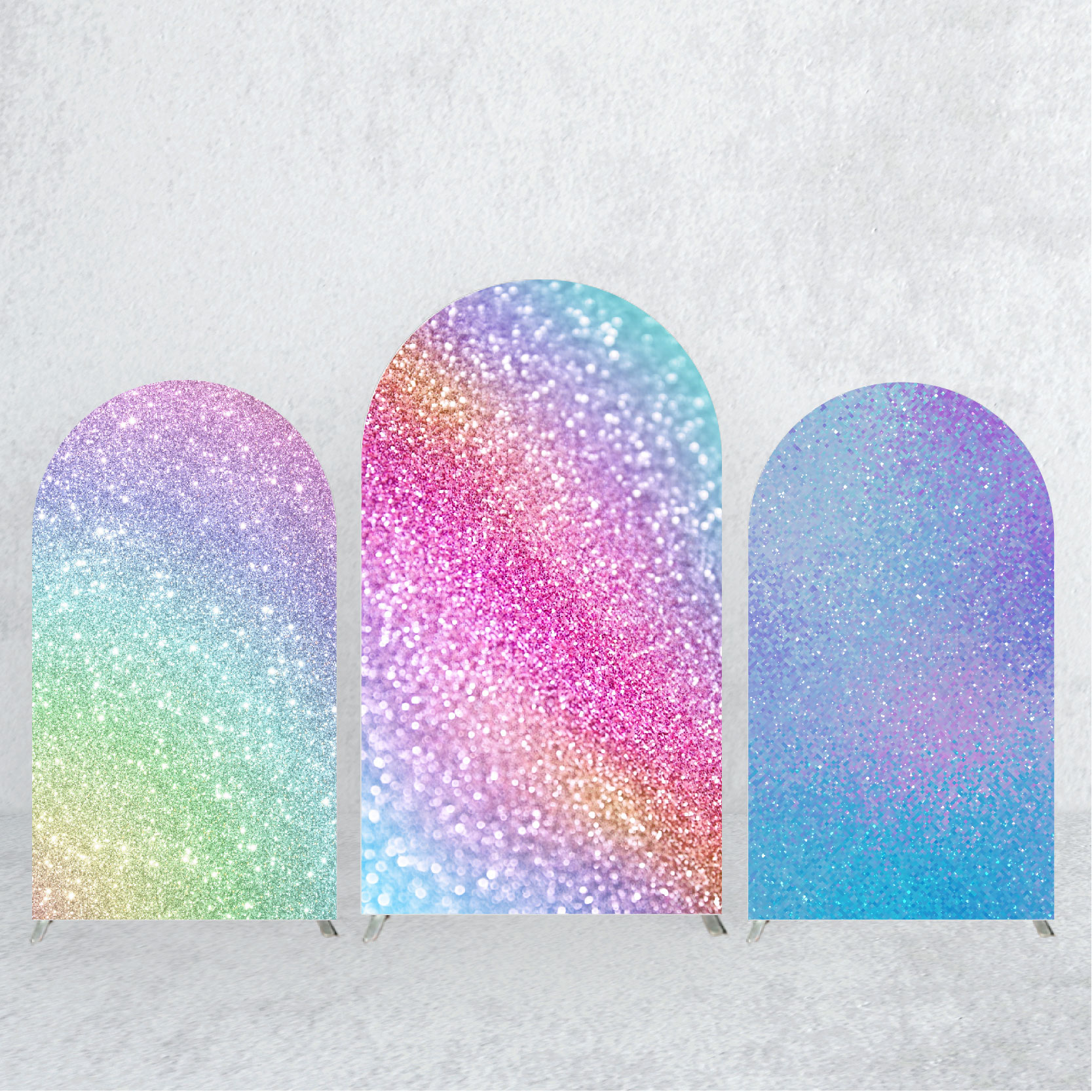 Party Supplies Arch Backdrop C - Sequin Fabric Panel ulasan dan harga