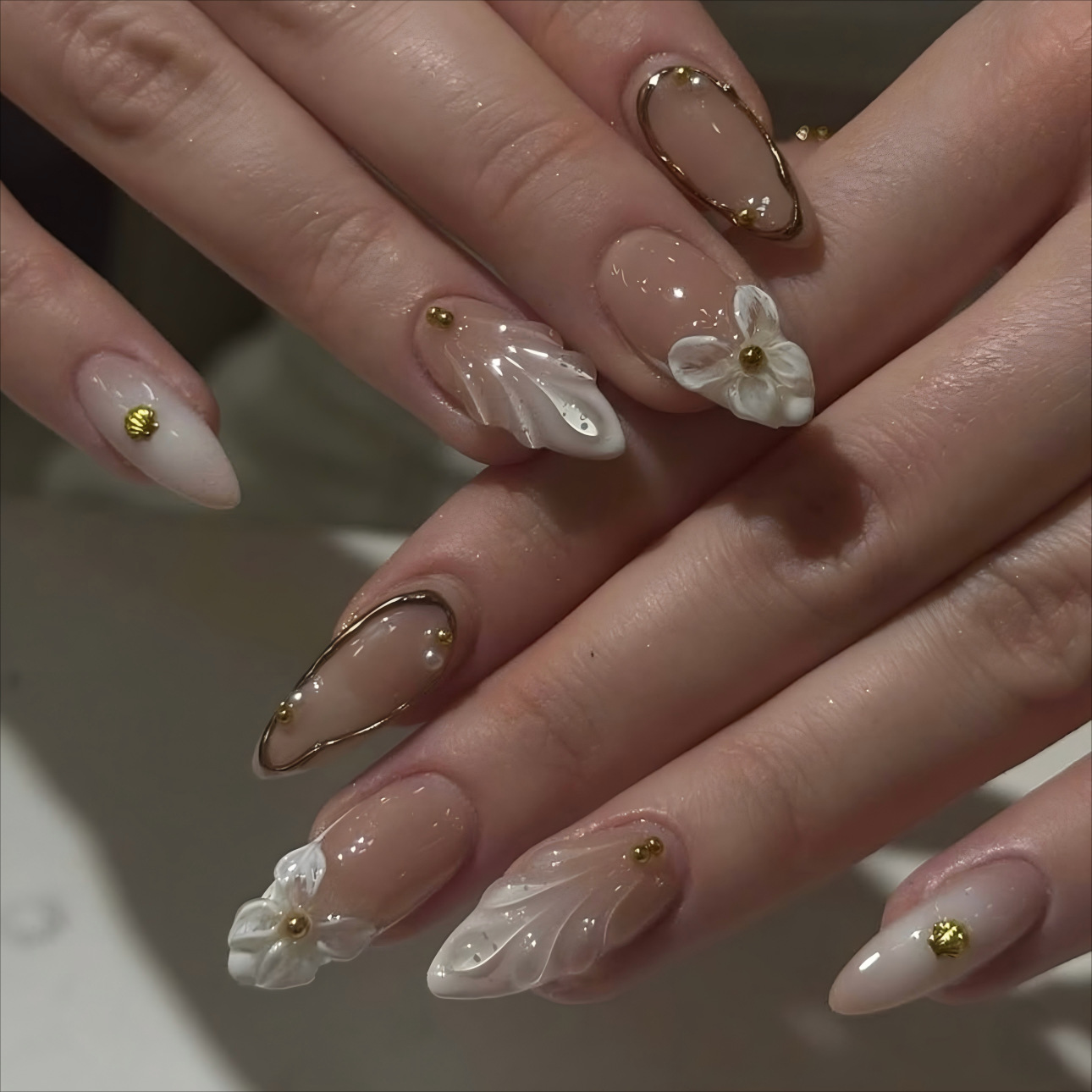 3D fake nails for women girls  - Embroidery Embellishments ulasan dan harga