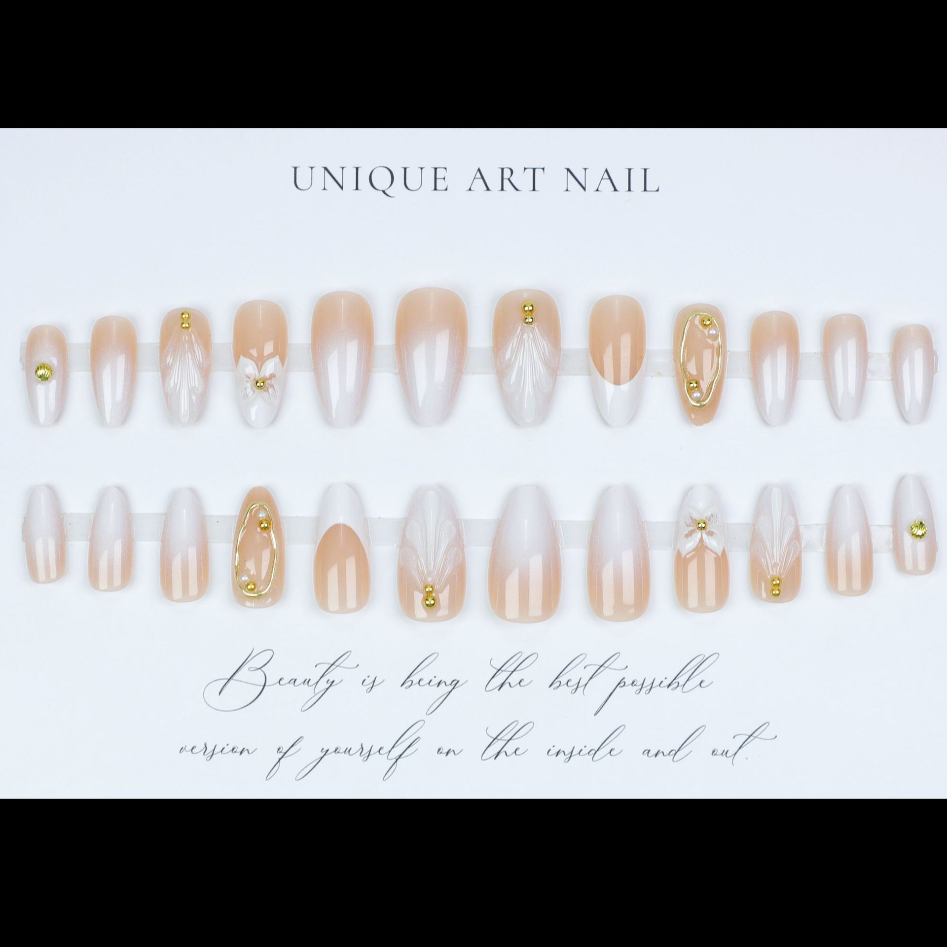 3D fake nails for women girls  - Embroidery Embellishments ulasan dan harga