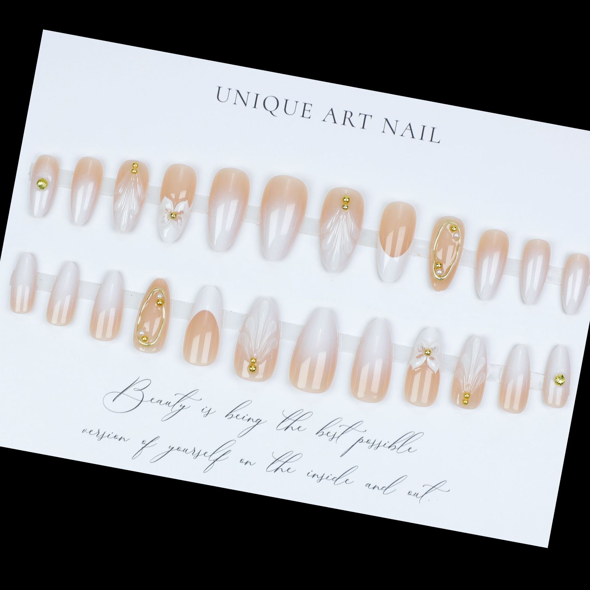 3D fake nails for women girls  - Embroidery Embellishments ulasan dan harga