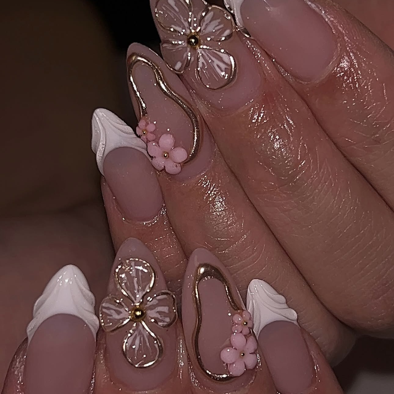 3D fake nails for women girls  - Embroidery Embellishments ulasan dan harga
