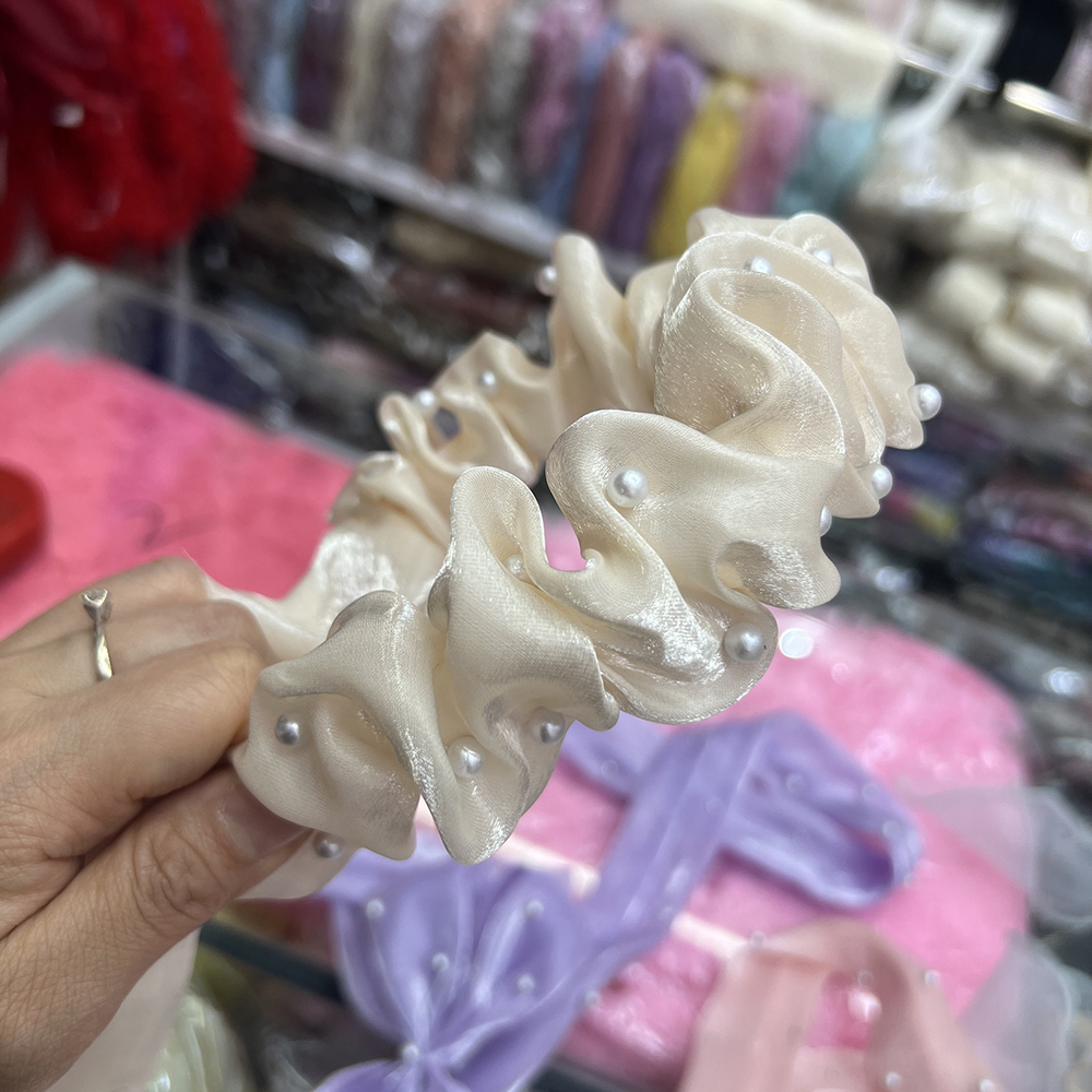 Fishtail Yarn Ribbon Thin Gauz - Craft Embellishments ulasan dan harga