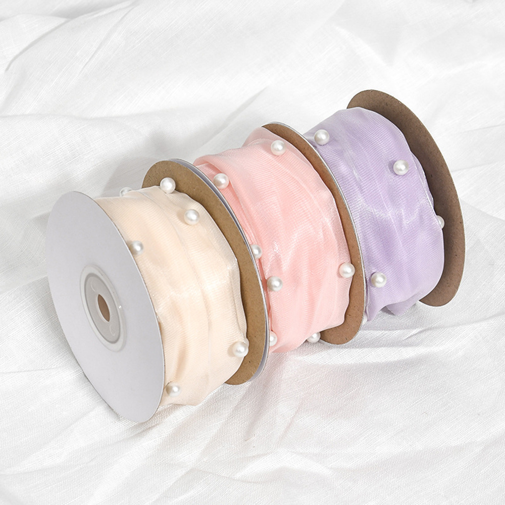 Fishtail Yarn Ribbon Thin Gauz - Craft Embellishments ulasan dan harga