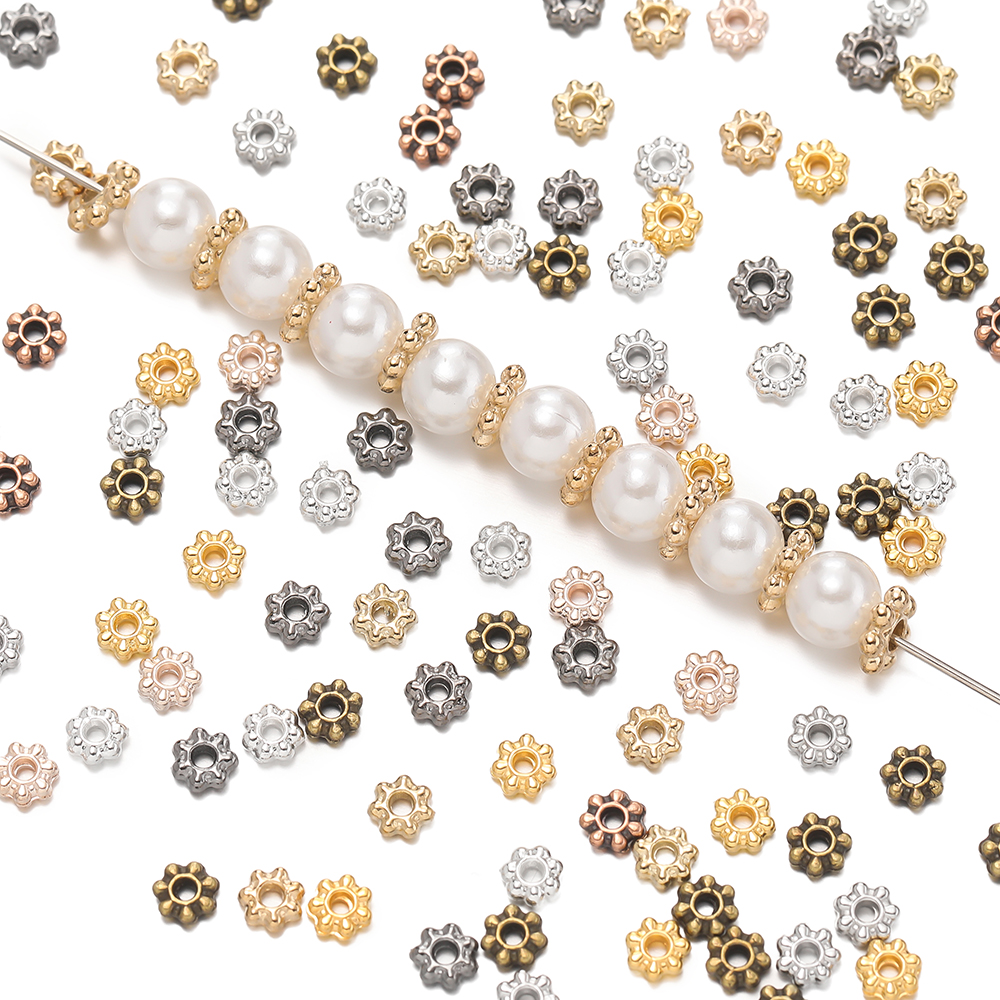 200pcs/lot 4/6mm Daisy Snowfla - Embellishment Crafts ulasan dan harga