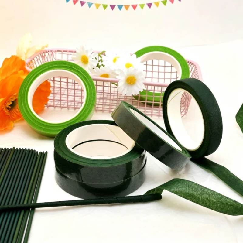 Green Waterproof Floral Tape A - Embellishment Crafts ulasan dan harga