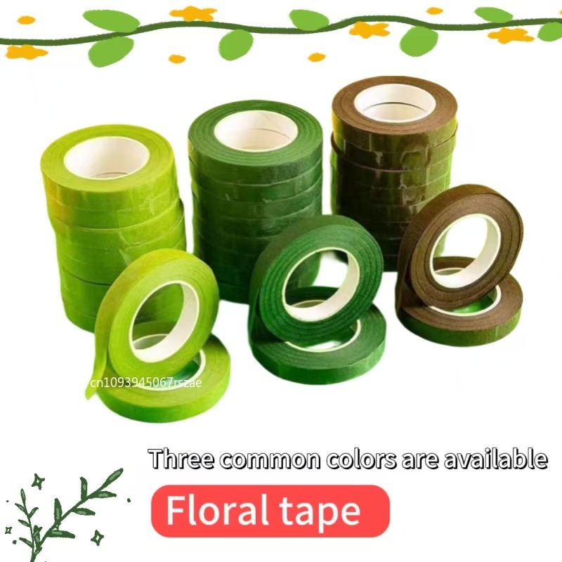 Green Waterproof Floral Tape A - Embellishment Crafts ulasan dan harga