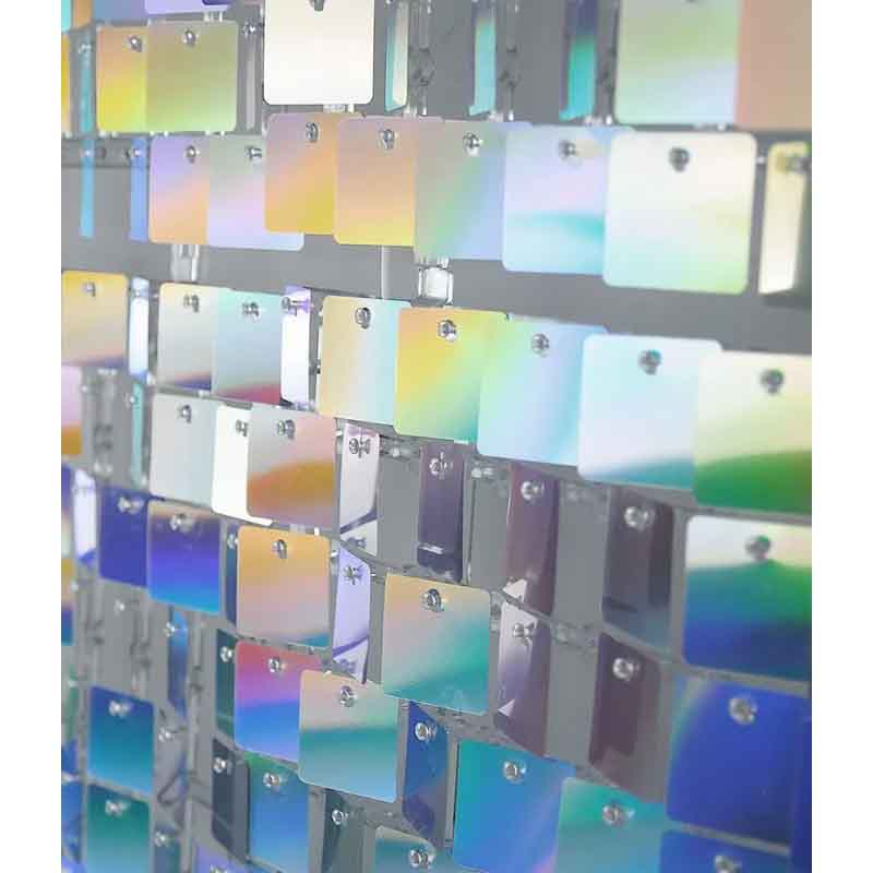 90x180cm Shimmer Wall Backdrop - Sequin Fabric Panel ulasan dan harga