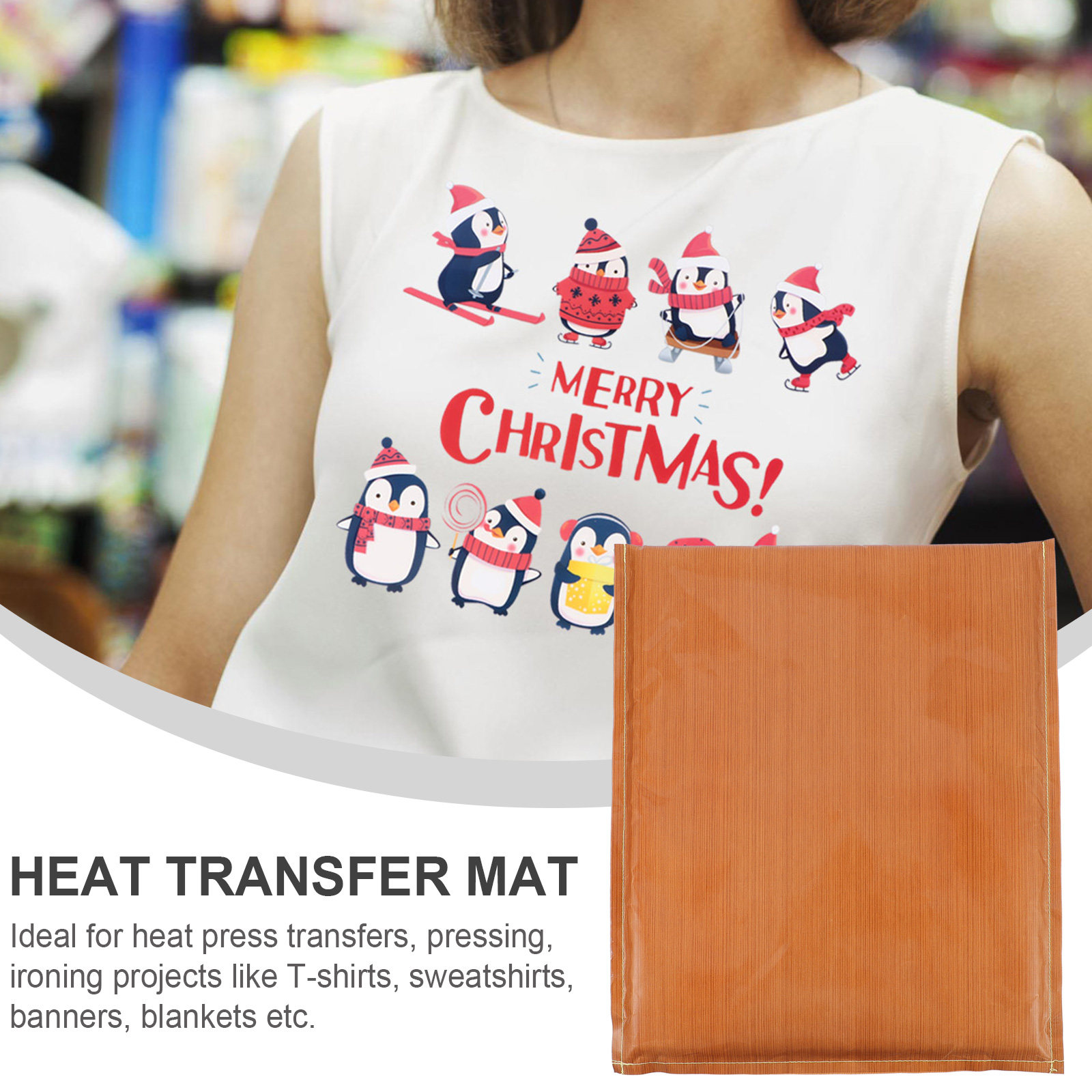 Heat Press Mat Non Stick Thick - Embroidery Craft ulasan dan harga